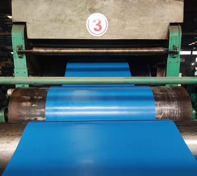 蓝色天然橡胶板 JD-TR03